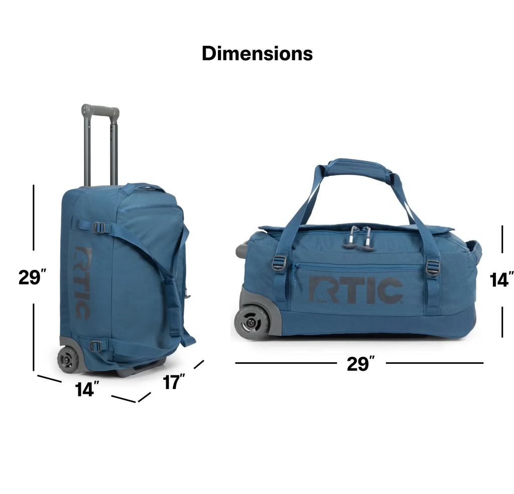Road Trip Rolling Duffle Bag