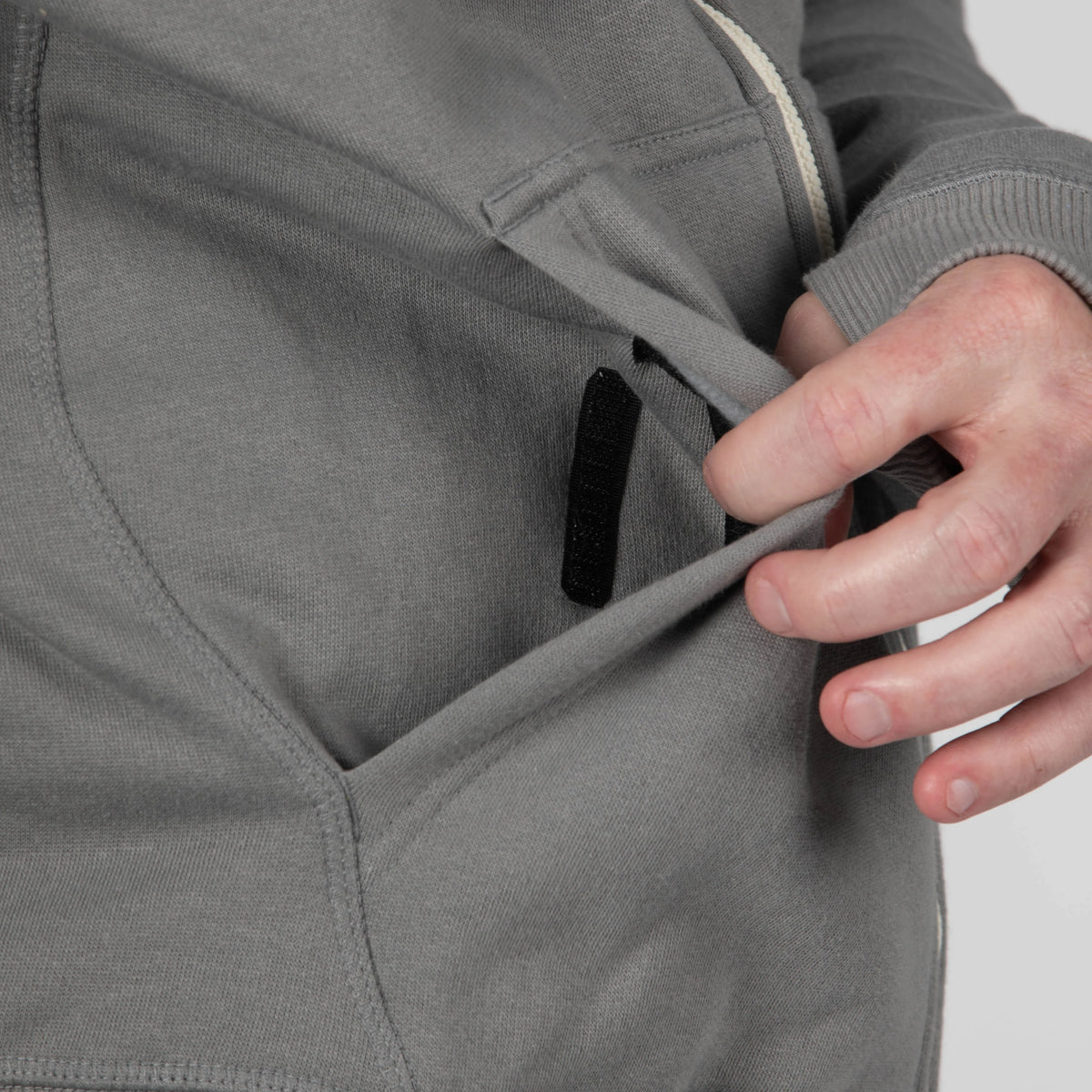 Men's Water-Repellent Full-Zip Hoodie