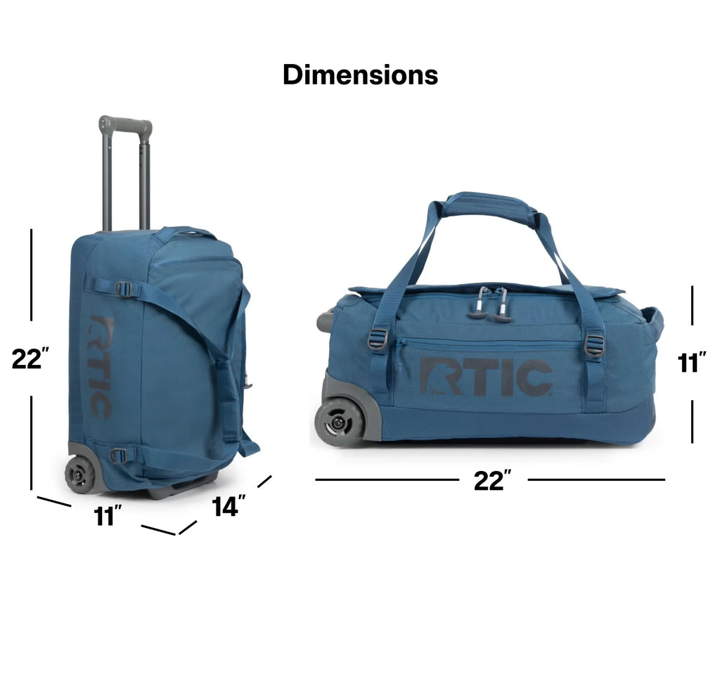 Road Trip Rolling Duffle Bag