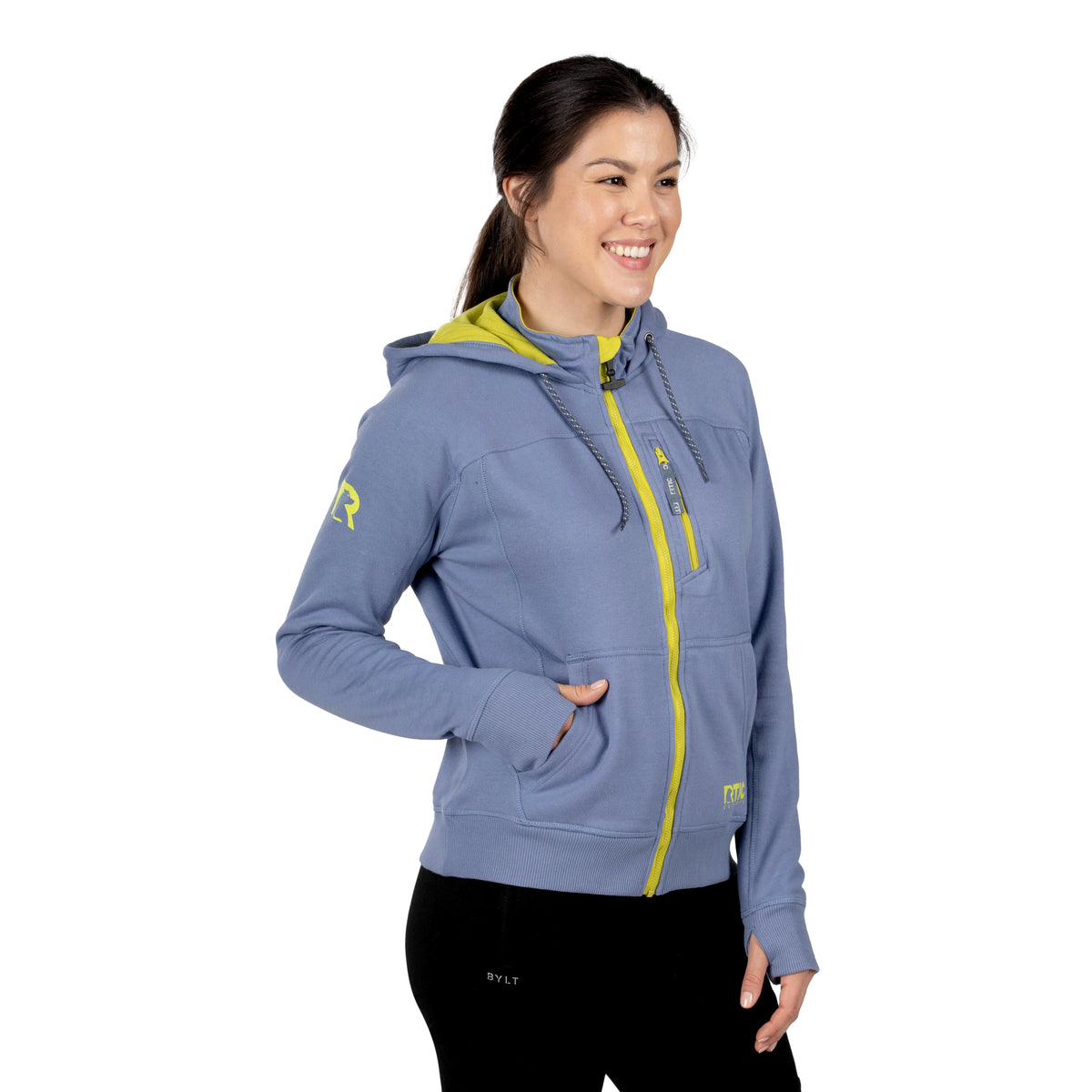 Women's Water-Repellent Full-Zip Hoodie